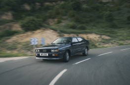 Audi 50 years of five-cylinder engine, 2025, Audi quattro, 1981, front